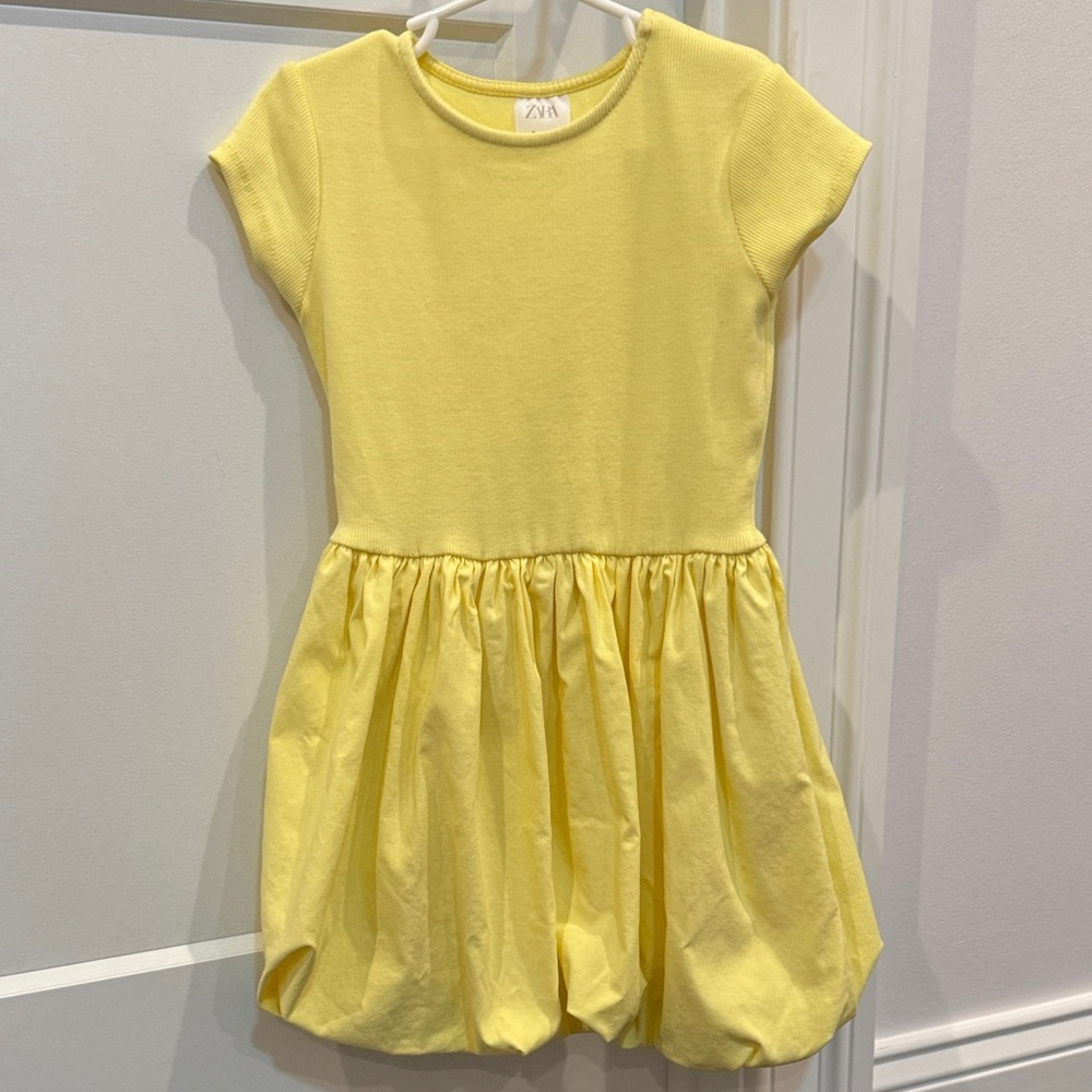 Zara Sunny Yellow Kids Dress